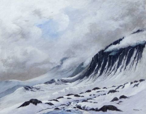 Cliffs near Cader Idris (Wales)